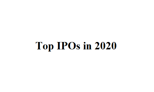 Top IPOs in 2020