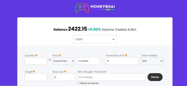 MoneyBhai Virtual Trading