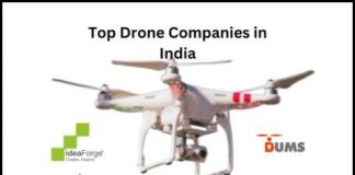 Top Drone Companies in India 2023