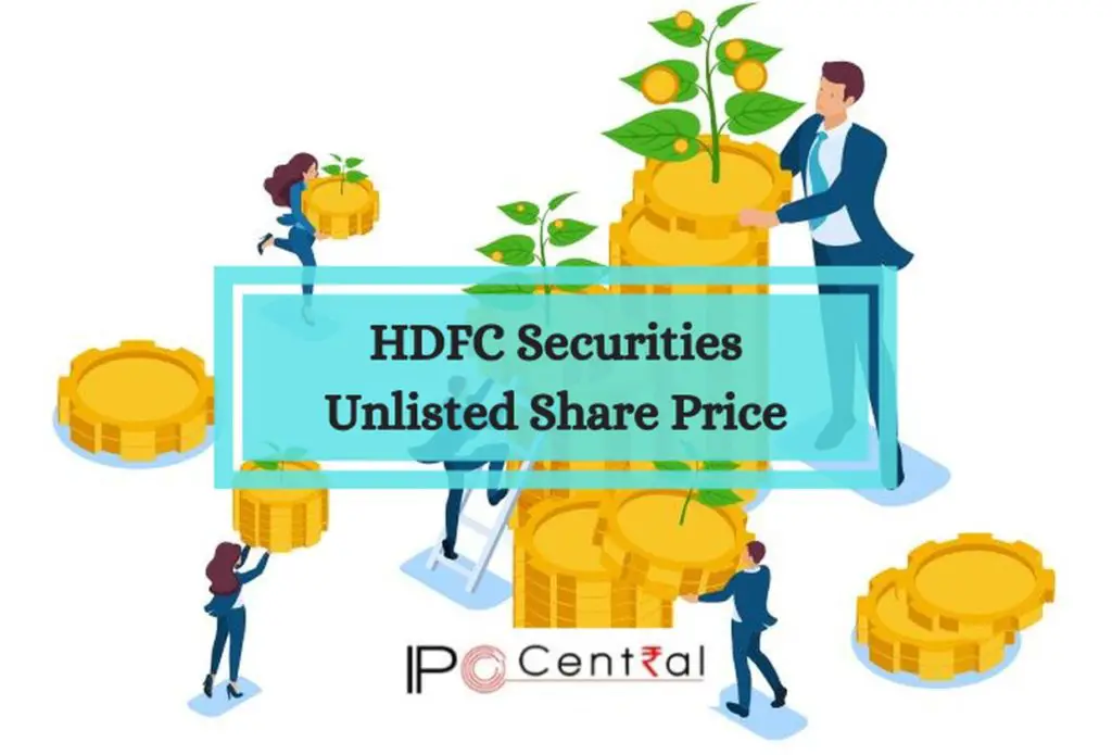 HDFC Securities Unlisted Share Price
