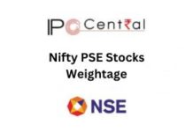 Nifty PSE Stocks Weightage