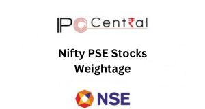 Nifty PSE Stocks Weightage