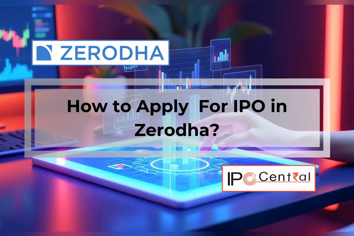 how to apply for IPO in Zerodha