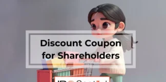 discount coupons for shareholders