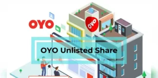 OYO share price