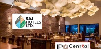 Saj Hotels IPO Allotment Status