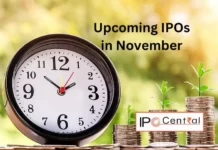 Upcoming IPOs in November