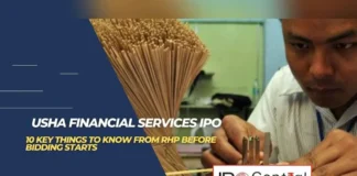 Usha Financial Services IPO