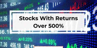 IPOs with 500% returns