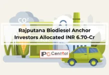 Rajputana Biodiesel Anchor Investors