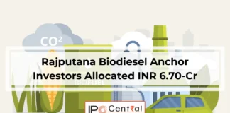 Rajputana Biodiesel Anchor Investors