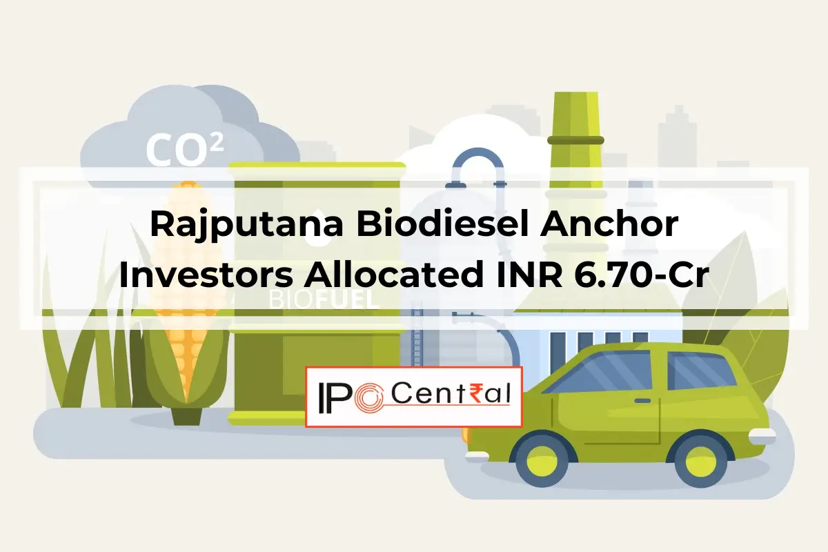 Rajputana Biodiesel Anchor Investors