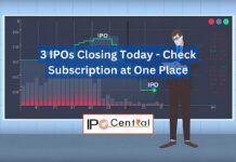 3 IPOs Closing Today