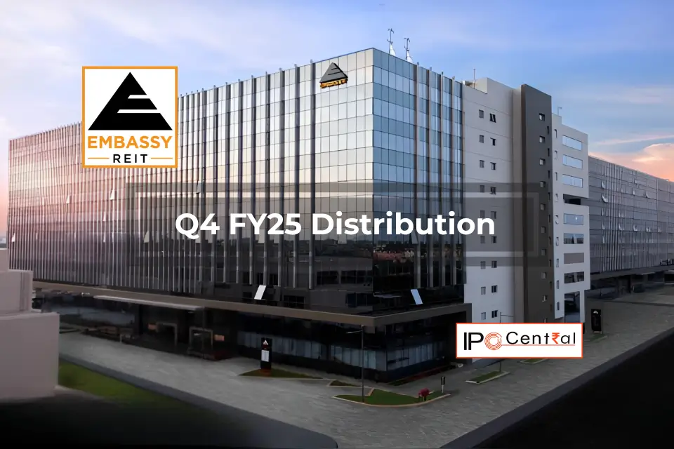 Embassy REIT Q4 FY25 Distribution