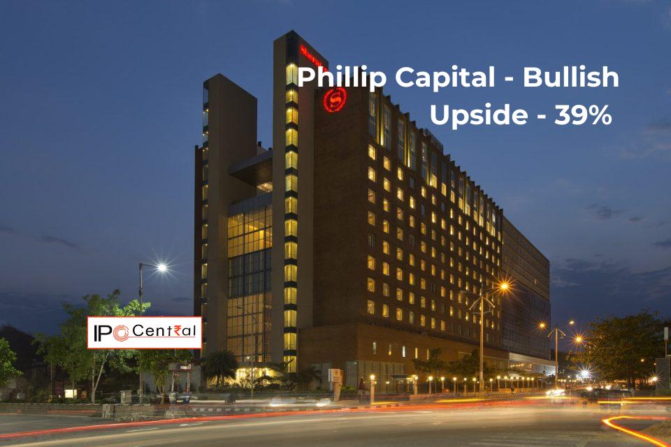 Phillip Capital - Bullish on Samhi Hotels sees 39% Upside