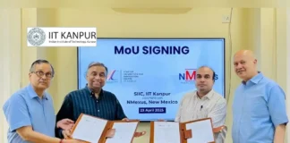 SIIC IIT Kanpur and NMexus MoU