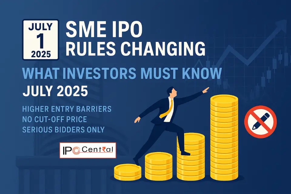 SME IPO Rules Revised bidding process