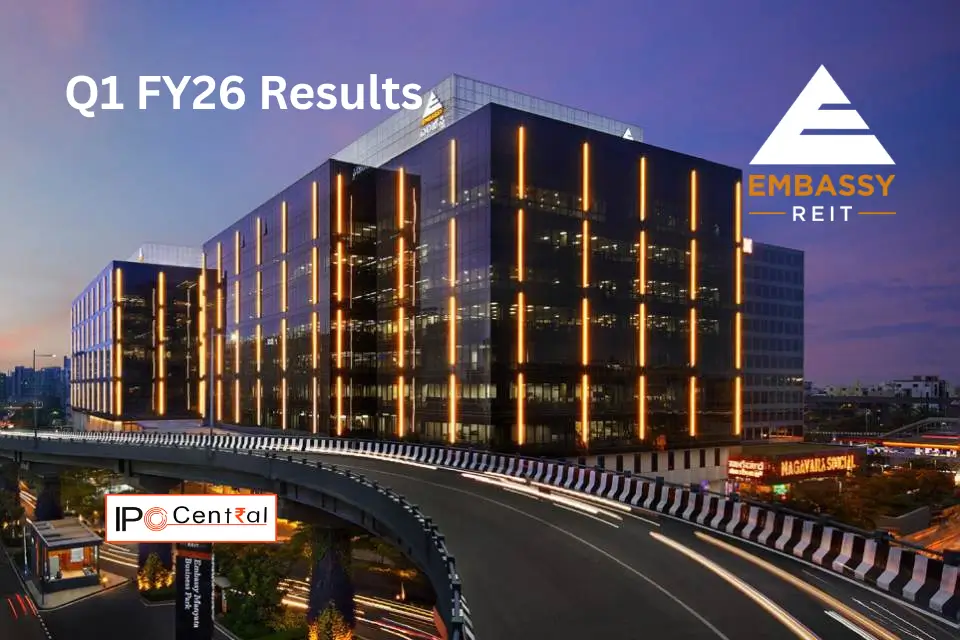 Embassy REIT Q1 FY26 Results