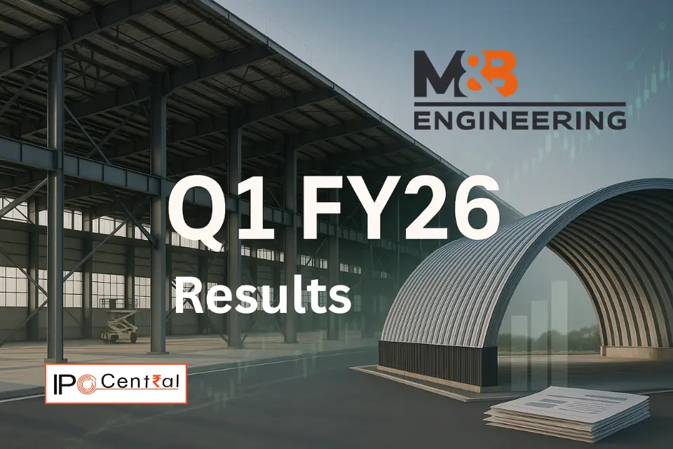M&B Engineering Q1 FY26: Revenue Zooms 69%, PAT Up 159%, Exports in Focus 1 M&B Engineering Q1 FY26 Results