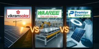 Vikram Solar vs Waaree vs Premier Energies