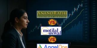 Anand Rathi vs Motilal Oswal vs Angel One