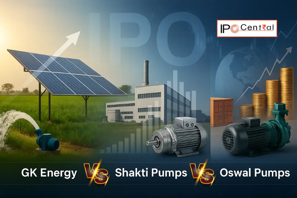 GK Energy vs Shakti Pumps vs Oswal Pumps
