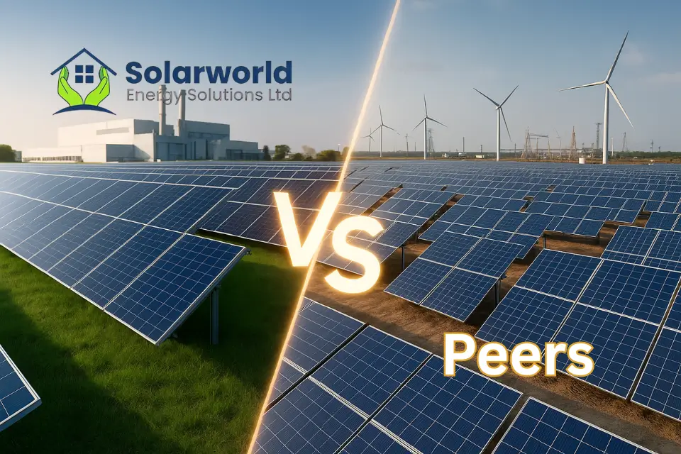 Solarworld Energy IPO Peer Comparison Analysis