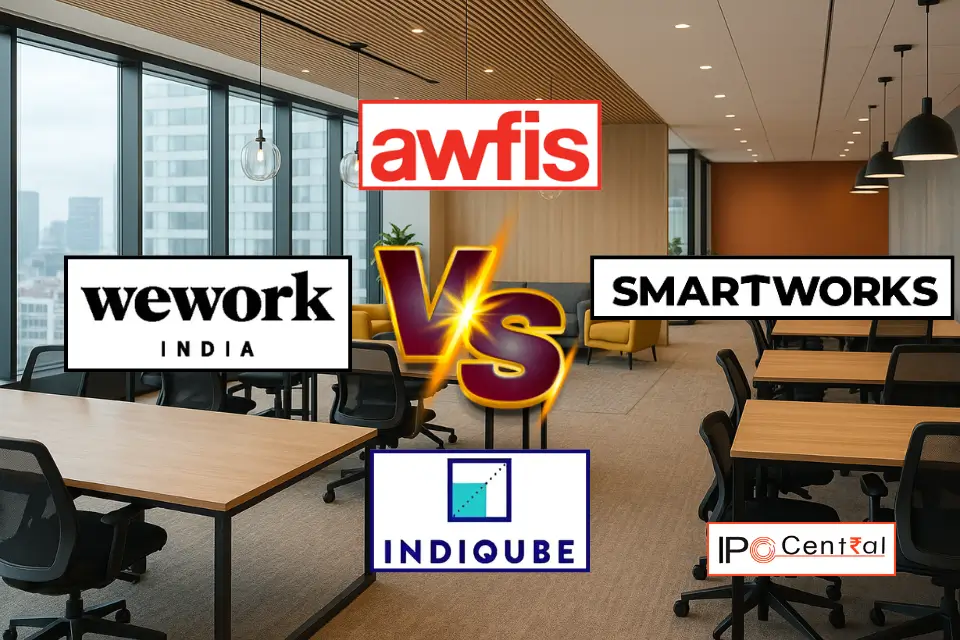 WeWork India vs Awfis vs Smartworks vs IndiQube