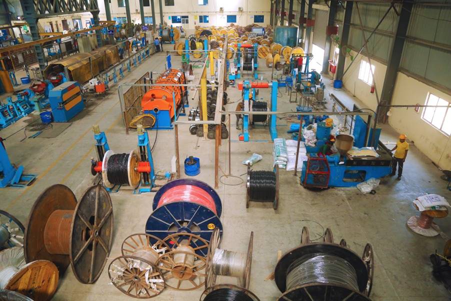 Prime Cables Factory Internal view