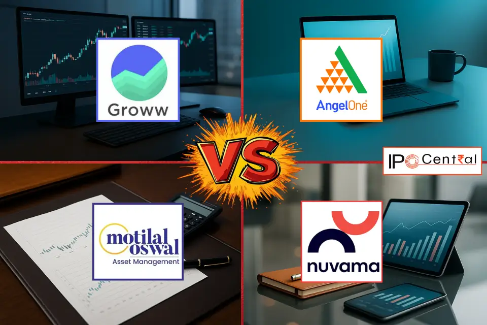 Groww vs Angel One vs Motilal Oswal vs Nuvama