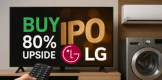 LG Electronics India IPO upside