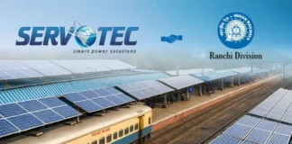 Servotech ranchi division order from indian railways