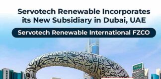 Servotech Renewable New Subsidiary