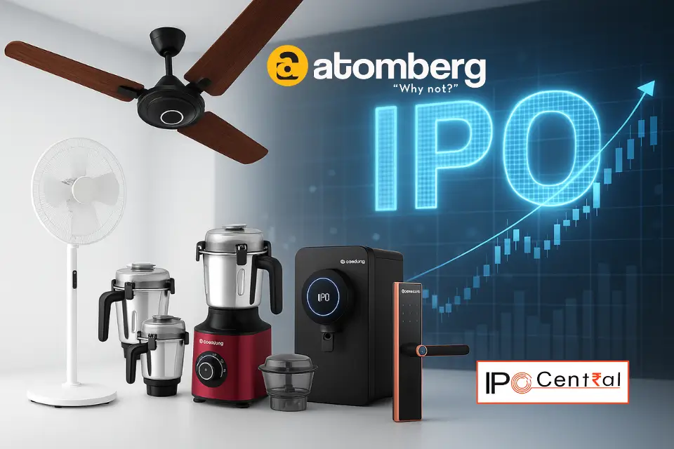 Atomberg IPO: Temasek-Backed Appliance Maker Eyes ₹1,600 Cr Listing After Fresh Funding 1 Atomberg IPO Atomberg Extended series c atomberg technologies IPO