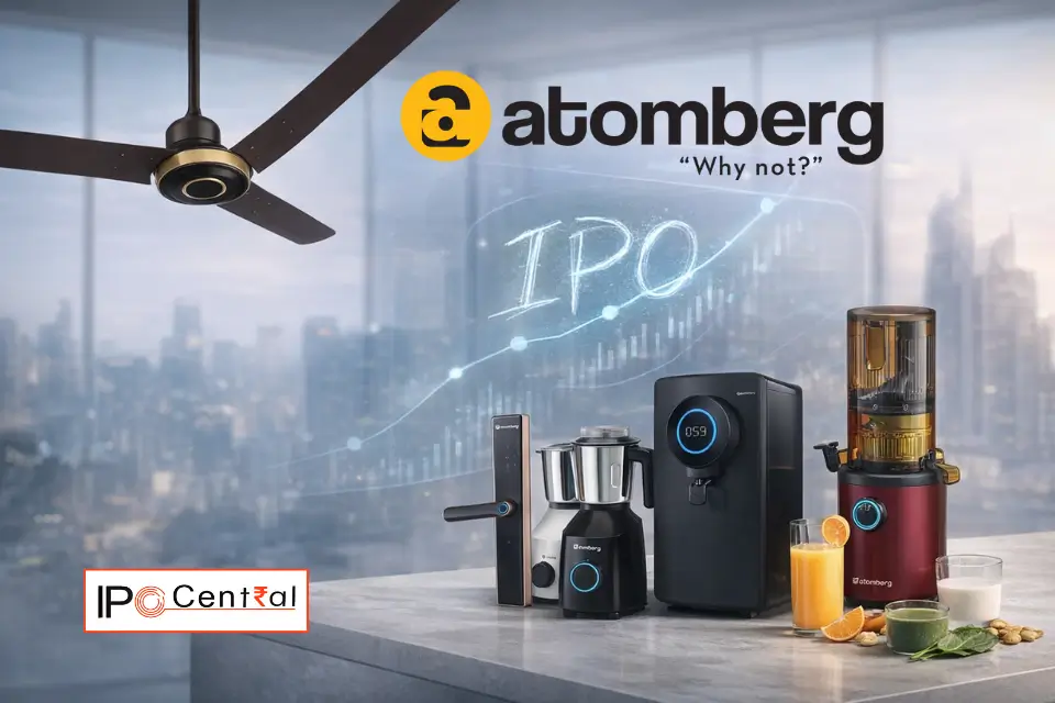 Atomberg Picks Merchant Bankers, Explores ₹40 Cr Secondary Sale Ahead of IPO 1 Atomberg IPO merchant Bankers