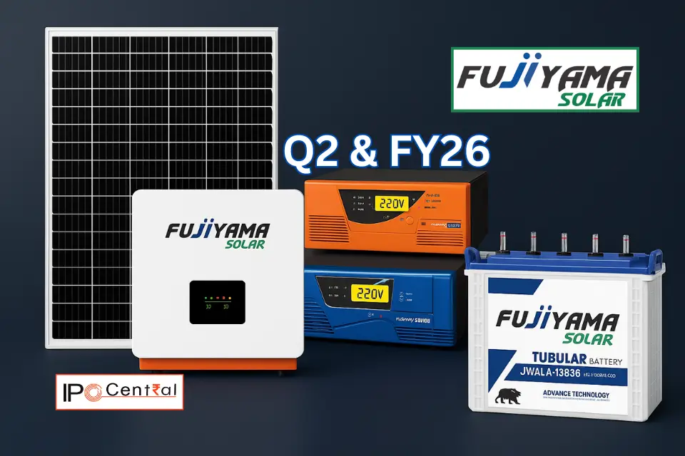 Fujiyama Solar Q2 FY26 Results: PAT Up 97%, Distribution Network Crosses 7,500 Partners 1 Fujiyama Solar Q2 FY26 Fujiyama Solar Q2 & h1 FY26