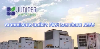 Juniper Green Energy Commisions India’s First merchant BESS
