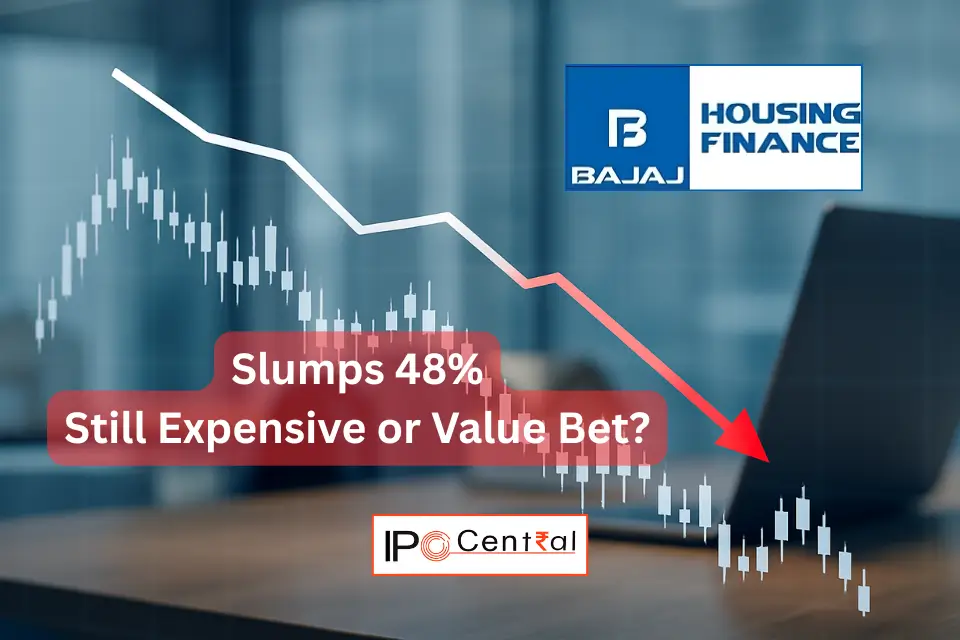 Bajaj Housing Finance: Nearly 50% Off Its Peak, Still Expensive or A Value Bet? 1 bajaj Housing finance's share price Slumps 48 Still Expensive of Value Bet