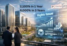 After 2,100% Rally in a Year, Real Estate Firm Plans Rights Issue for Equipment Capex Arunis Abode Rights Issue Record Date