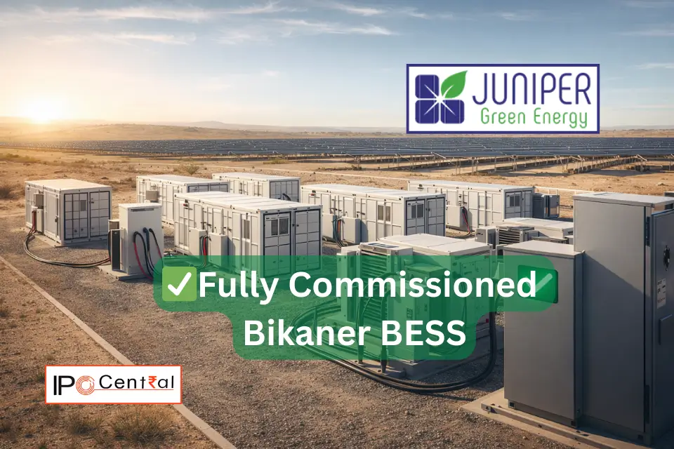 Juniper Green Merchant BESS full Commissioning