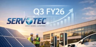 Servotech Renewable Q3 FY26 Results: EBITDA Up 70%, Margin-Led Turnaround Drives 55% PAT Growth Servotech Renewable Q3 FY26 Result