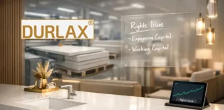 Durlax Top Surface Rights Issue Record Date