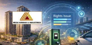 Mega Nirman Rights Issue Record Date