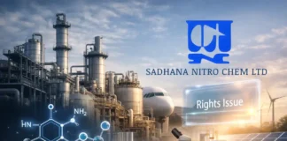 Sadhana Nitro Chem Rights Issue Record Date