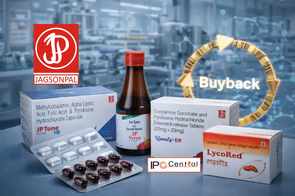 Jagsonpal Pharmaceuticals Buyback Acceptance Ratio