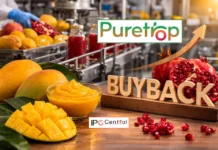 Puretrop Fruits Buyback Record Date 2026, Price, Entitlement Ratio Puretrop Fruits Buyback Acceptance Ratio