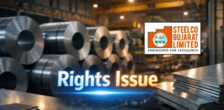 Steelco Gujarat Rights Issue Record Date