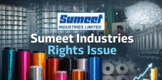 Sumeet Industries Rights Issue Record Date